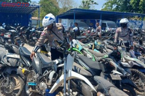 Biar Paham, Begini Status Surat-surat Motor Hasil Tilang yang Dilelang Kejaksaan