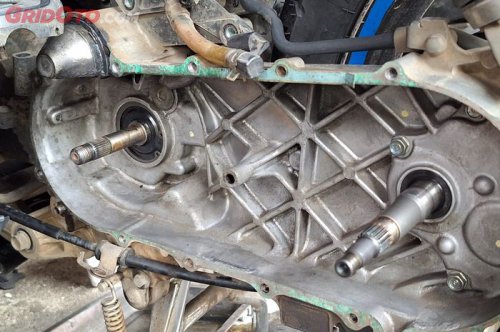 Ini Penyebab Sil Oli Pulley Depan Motor Matic Bocor Terus Padahal Baru