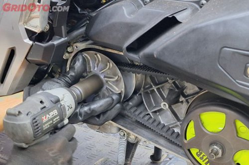 Ternyata Ini Penyebab Motor Matic Bersiul di Bagian CVT, Simak