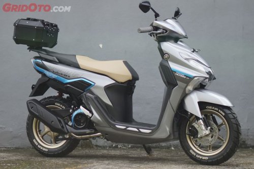Yamaha, Punya Dimensi Panjang, Behel Yamaha Gear Bisa Langsung Dipasang Box?