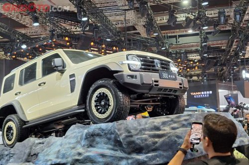 Laris Manis di Pasar Global, GWM Pajang Tank di Shanghai Auto Show 2025