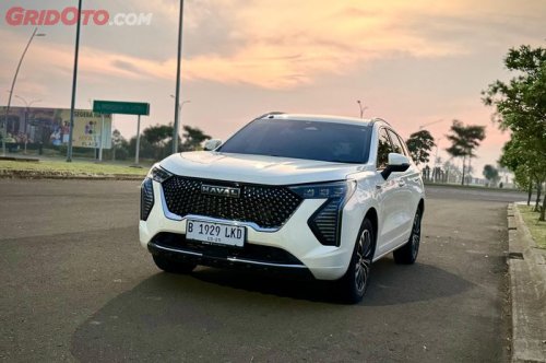 Haval, Hanya Dari Tenaga Listrik, Haval Jolion HEV Bisa Melaju Secepat Ini