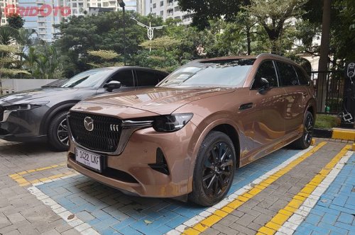 Mazda, Mazda CX-80, Baterai Habis, Konsumsi BBM Kombinasi Mazda CX-80 PHEV Tembus 20 KM/L!