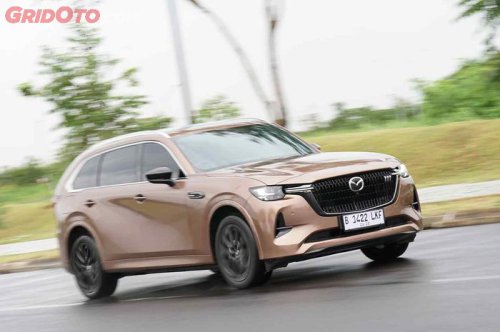 Tiga Cara Mudah Isi Baterai Mazda CX-80 PHEV, Nomor 2 Pencet Tombol