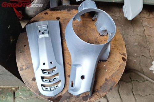 Bengkel Cat Sebut Motor Matic Ini Punya Cat Paling Tebal, Cara Amplasnya Agak Lain