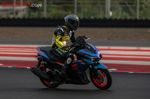 Cobain Semua Aerox Alpha di Lombok, Mulai dari Sirkuit Hingga Jalan Raya