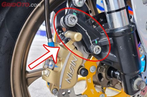 Terjawab Ini Fungsi Kawat yang Banyak Mengikat Baut Motor balap