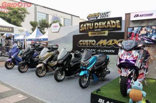 Rangkaian Hajatan Tahunan MAXI Day 2025 Resmi Dimulai di Kudus Jawa Tengah, NMAX Jadi Artis Utama