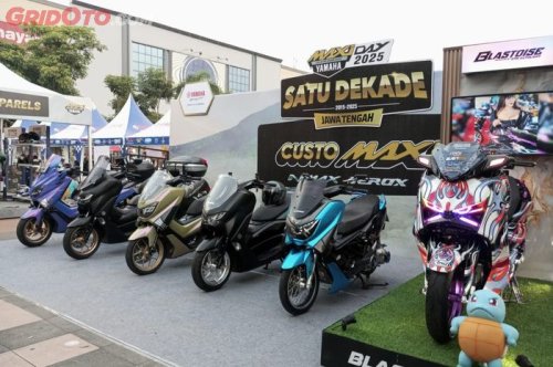 Rangkaian Hajatan Tahunan MAXI Day 2025 Resmi Dimulai di Kudus Jawa Tengah, NMAX Jadi Artis Utama