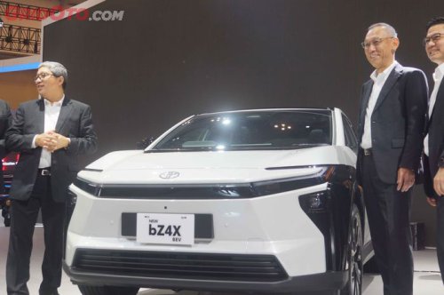 Toyota bZ4X Facelift Dipamerkan di GIIAS 2025, Ini Tampangnya