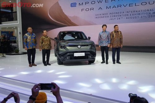 Suzuki e Vitara Resmi Dikenalkan di GIIAS 2025, Jadi Mobil Listrik Pertama Suzuki