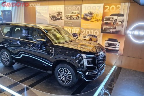 Nissan, Nissan Patrol, Nissan Patrol Unjuk Gigi di GIIAS 2025, Kode Bakal Dijual Lagi di Indonesia?