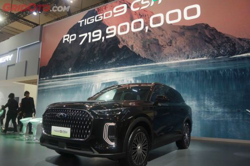 Chery Tiggo 9 CSH Diperkenalkan di GIIAS 2025, Harga 719 Jutaan