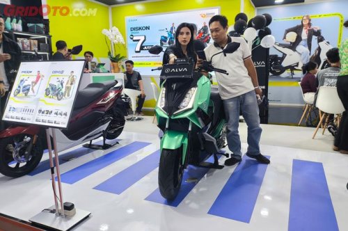 Jangan Lewat, Motor Listrik Alva Diskon Rp 7 Juta Selama GIIAS 2025