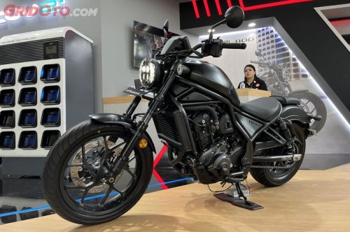 Honda, Bisa Matic Bisa Manual, Moge Honda Rebel 1100 Versi 2025 Upgrade Fitur Elektronik