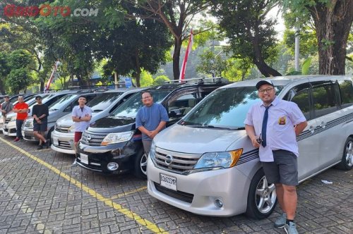 Ramaikan OTOMOTIF Merdeka Drive 2025, Serena Sukasuka Konvoi Puluhan Mobil