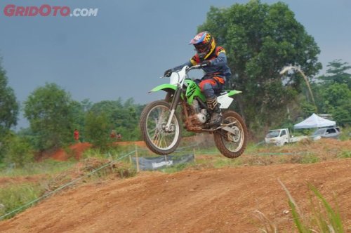 Kawasaki, Test Ride Kawasaki KLX140R F di Trek Off Road, Versi Terondol KLX150