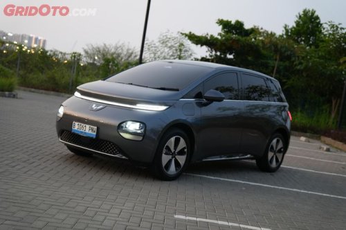 Wuling, Ada Yang Canggih Di Lampu Wuling Cloud EV, Bantu Banget Di Malam Hari