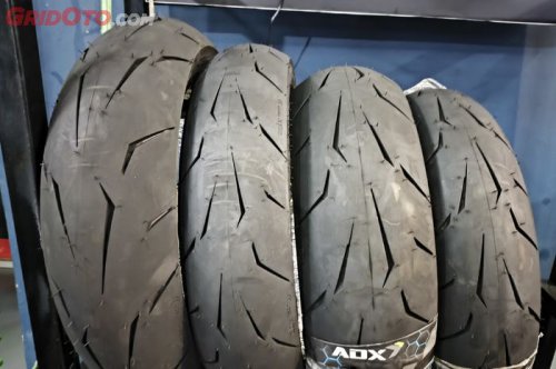 Ban ADX Tire Buat NMAX dan Aerox Punya Profil V-Shape, Apa Kelebihannya?