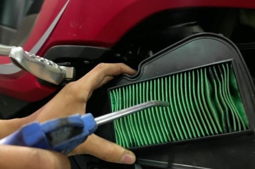Kapan Waktu Ideal Ganti Filter Udara Motor Matic? Saran Bengkel Cuma Segini