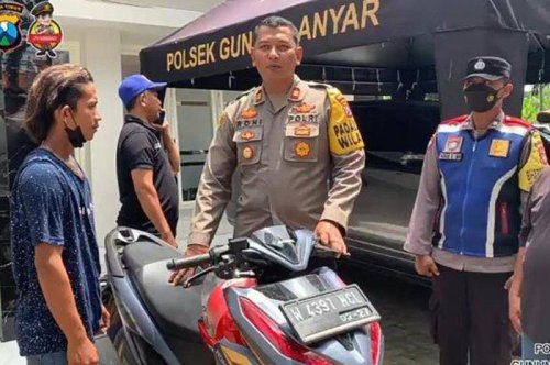 Tunggu di Rumah Saja, Motor Dimaling Bakal Balik Sendiri ke Rumah Pemilik