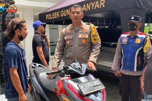 Tunggu di Rumah Saja, Motor Dimaling Bakal Balik Sendiri ke Rumah Pemilik