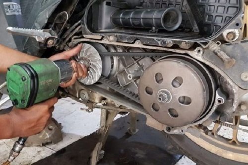 Ini Bahaya V-Belt Motor Matic Minta Ganti Masih Terus Dipakai