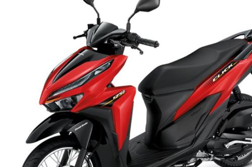 Honda Vario 125 Versi Pelek Jari-jari, Begini Tampilan Click 125 Tipe Spoke Wheel
