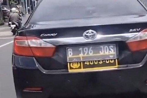 Pelat Nomor Motor dan Mobil Model Begini Bakal Disikat Polisi, Tak Peduli Kendaraan Dinas