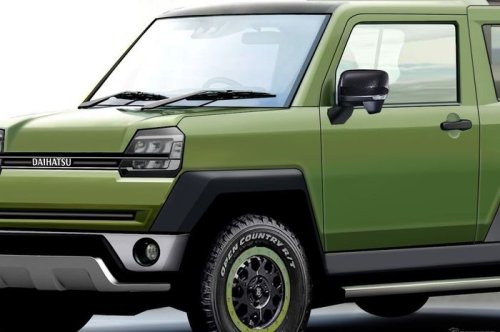 Daihatsu, Daihatsu Siapkan Mobil Baru Pesaing Jimny, Renderannya Gagah Bergaya Off-Road