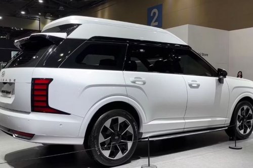 Suzuki , Hyundai, Atapnya Mirip Suzuki Katana, Inilah Wujud Hyundai Palisade Highroof