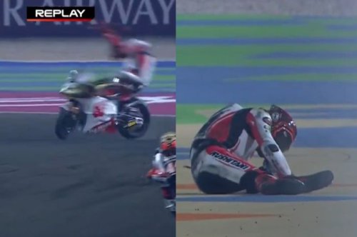 Mario Aji Terkapar di Moto2 Qatar 2025, Begini Update Kondisinya