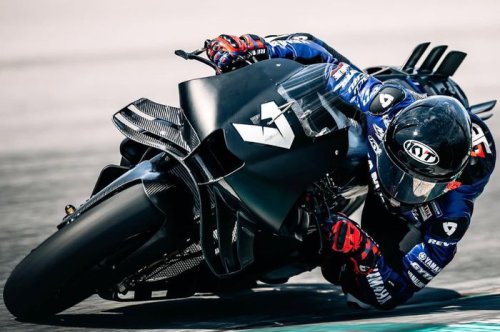 Gahar Nih! Begini Suara Mesin V4 Baru Yamaha yang Dites di Valencia