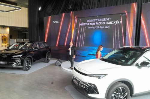 Wajah Baru BAIC X55 II Prime dan Lite Ada Fitur Baru, Segini Harganya
