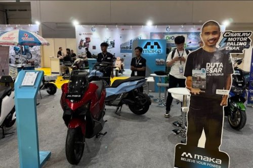 Biar Nggak Penasaran, Motor Listrik MAKA Cavalry Bisa Dicoba di PEVS 2025