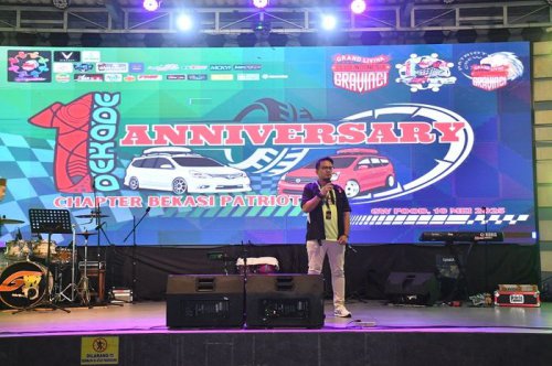 Glamor, Perayaan 10 Tahun Gravinci Chapter Bekasi Patriot Berhadiah Satu Unit Nissan Livina L10