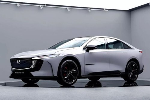 Mazda, Versi Sporti Sedan Listrik Mazda EZ-6, Tampilannya Lebih Gahar