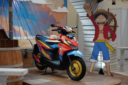 Honda BeAT One Piece Nongol di Ajang AFA 2025, Adopsi Karakter Luffy
