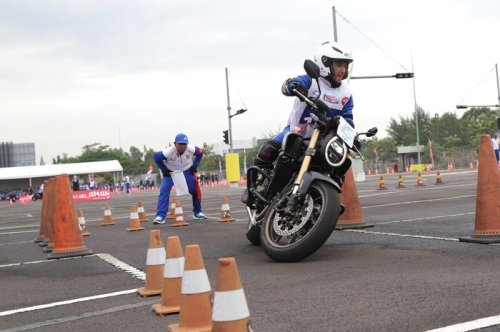 Honda, Astra Honda Safety Riding Competition 2025 Usai, Jagoan Safety Riding Diuji Pol-polan