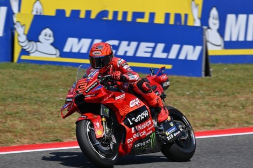 Marc Marquez, Marquez, MotoGP, Kalahkan Pecco Bagnaia, Marc Marquez Rebut Pole di Kualifikasi MotoGP Italia 2025