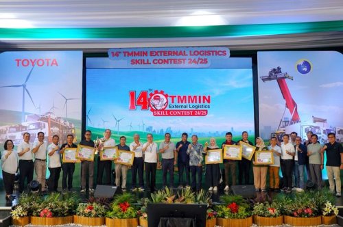 Vendor Logistik Adu Skill di Pabrik TMMIN, Begini Kategori Lombanya