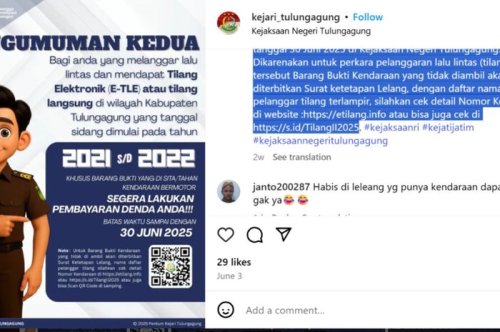Tak Diambil Selama 4 Tahun, Kendaraan Sitaan Bakal Dilelang Kejaksaan