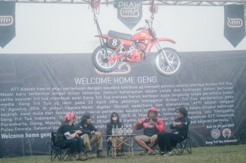 Hadir di ATT 8 Bali, Artis Poppy Sovia Ikut Coba Jalur Off-Road dan Sirkuit Balap