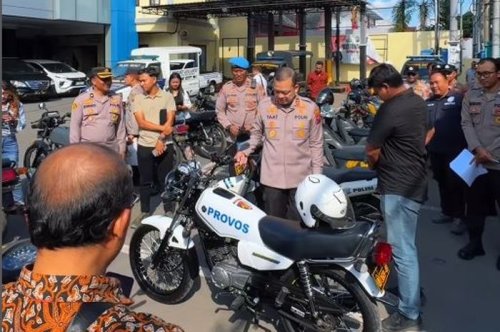 Yamaha, Motor Dinas Polres Tulungagung Bikin Kolektor Ngiler, Masih Simpan Rapi Yamaha RX-King 2006