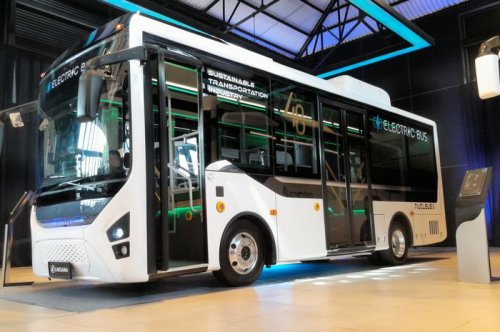 Nucleus 6 Bus Listrik Karya Karoseri Laksana Meluncur, Ini Tampangnya