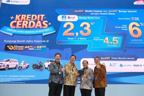 Cuma di GIIAS 2025, Kredit Mobil Bunga Ringan Mulai 2,3 Persen dari ACC dan TAF