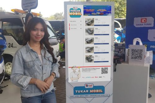TAF Bawa Cara Baru Tukar Mobil di GIIAS 2025, Cuma Modal Sentuh Layar