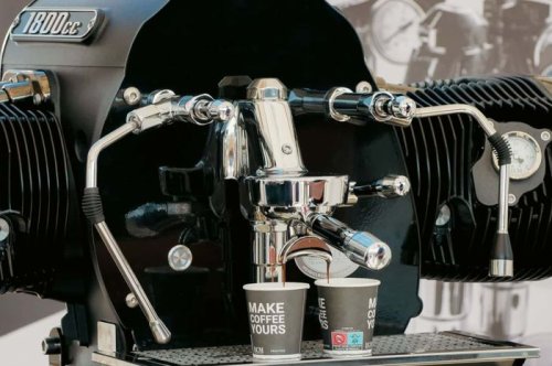BMW, Pecinta Kopi Kalcer Merapat, BMW Jual Mesin Espresso Basik R18 Edisi Terbatas