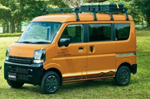 Suzuki , Konsumsi BBM 15 Km/Liter, Saudara Suzuki Carry Ini Tampil ala Campervan Kalcer