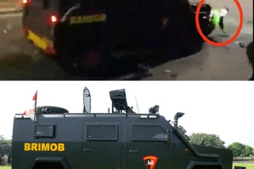 Dosa Besar Rantis Brimob Ngebut di Kerumunan, Hiraukan Banyak Blind Spot hingga Lindas Ojol